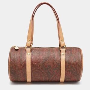 ETRO Milano Papillon Mini Boston Handbag